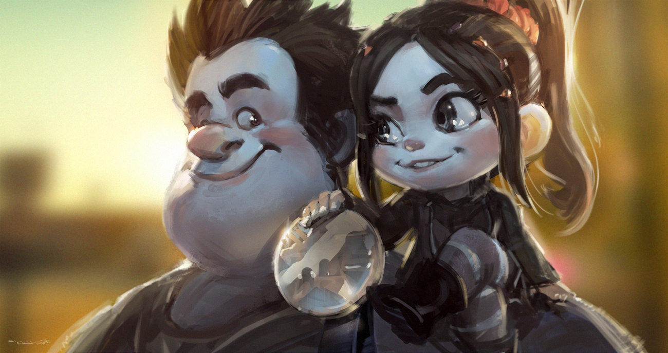 Wreck-It Ralph Art by Ben Lo