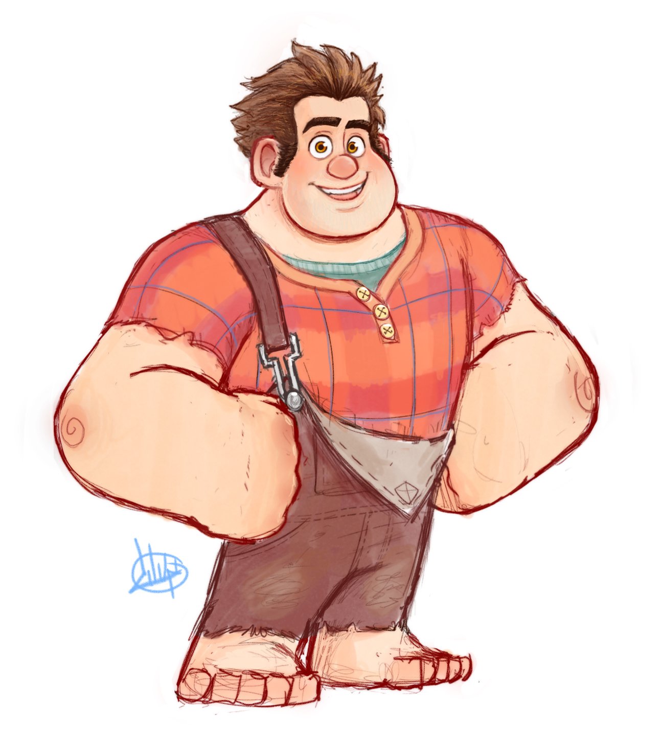 Download Ralph (Wreck-It Ralph) Movie Wreck-It Ralph Art