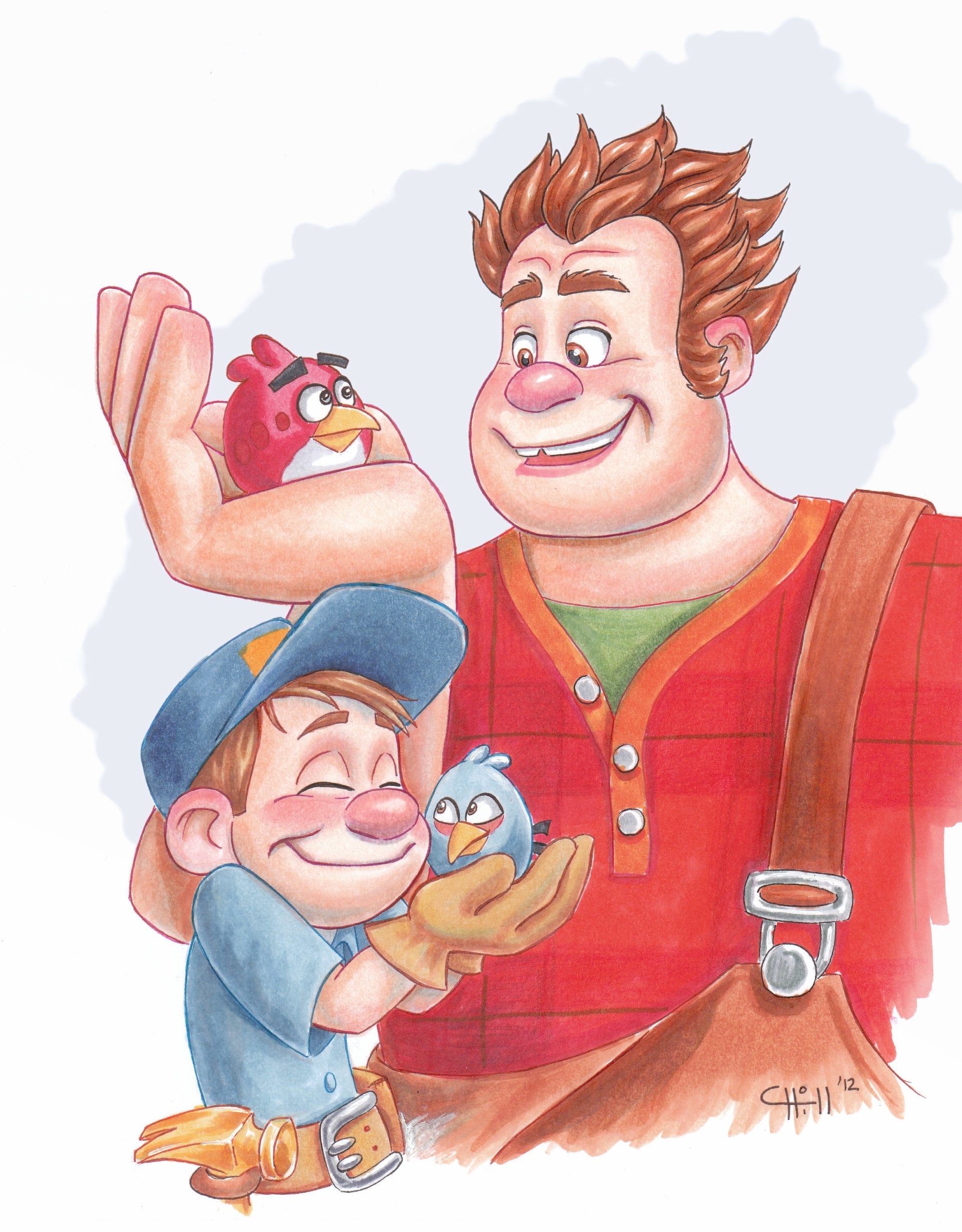 Wreck-It Ralph Art