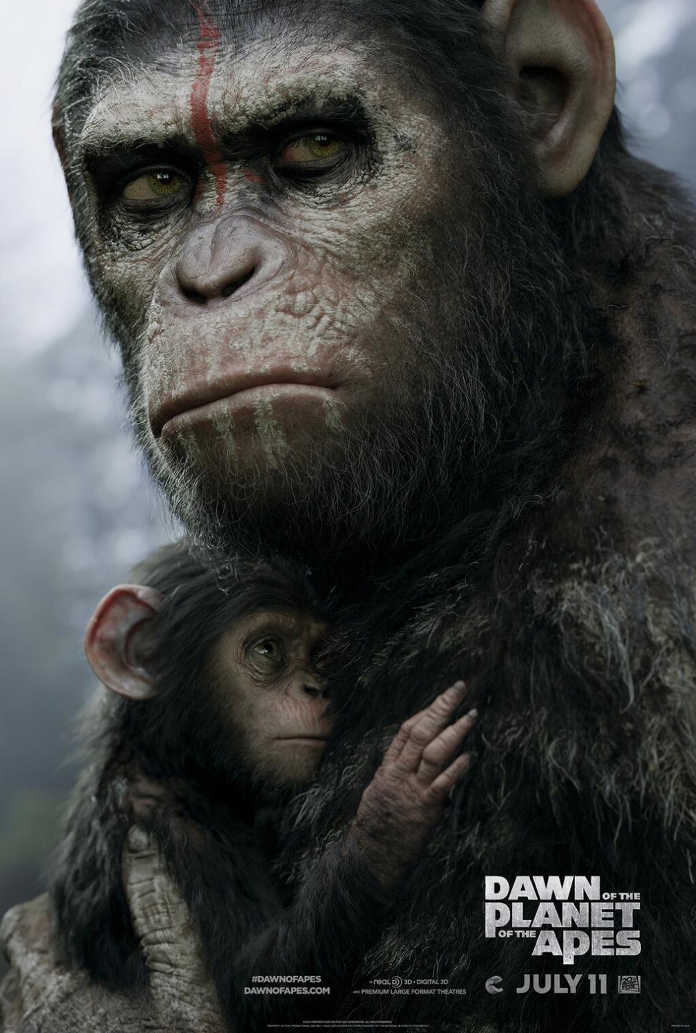 Dawn of the Planet of the Apes Art
