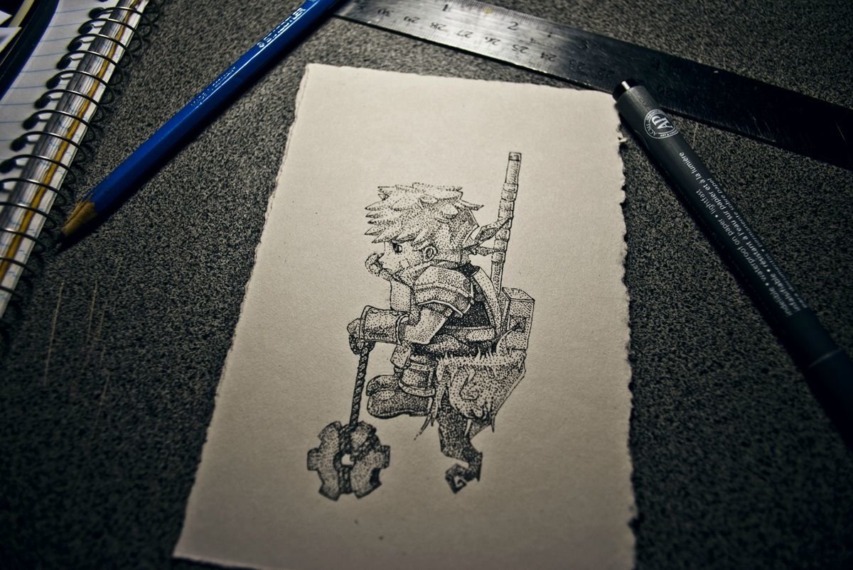 Download Video Game Bastion Drawing Sketch Character Design Art