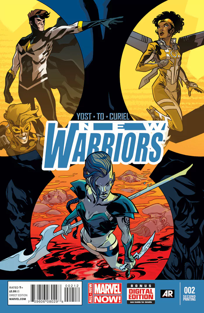 Comic new warriors Image
