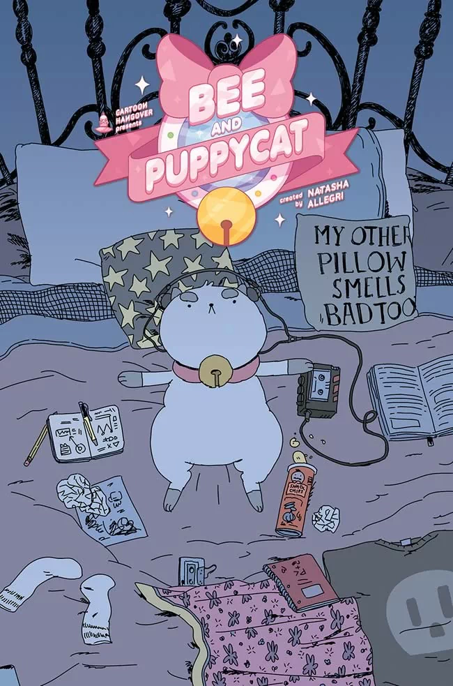Comic bee and puppycat Image