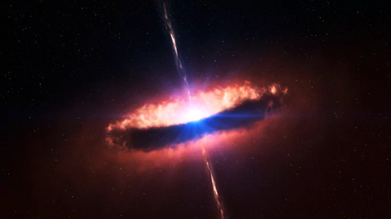 Sci Fi quasar Image