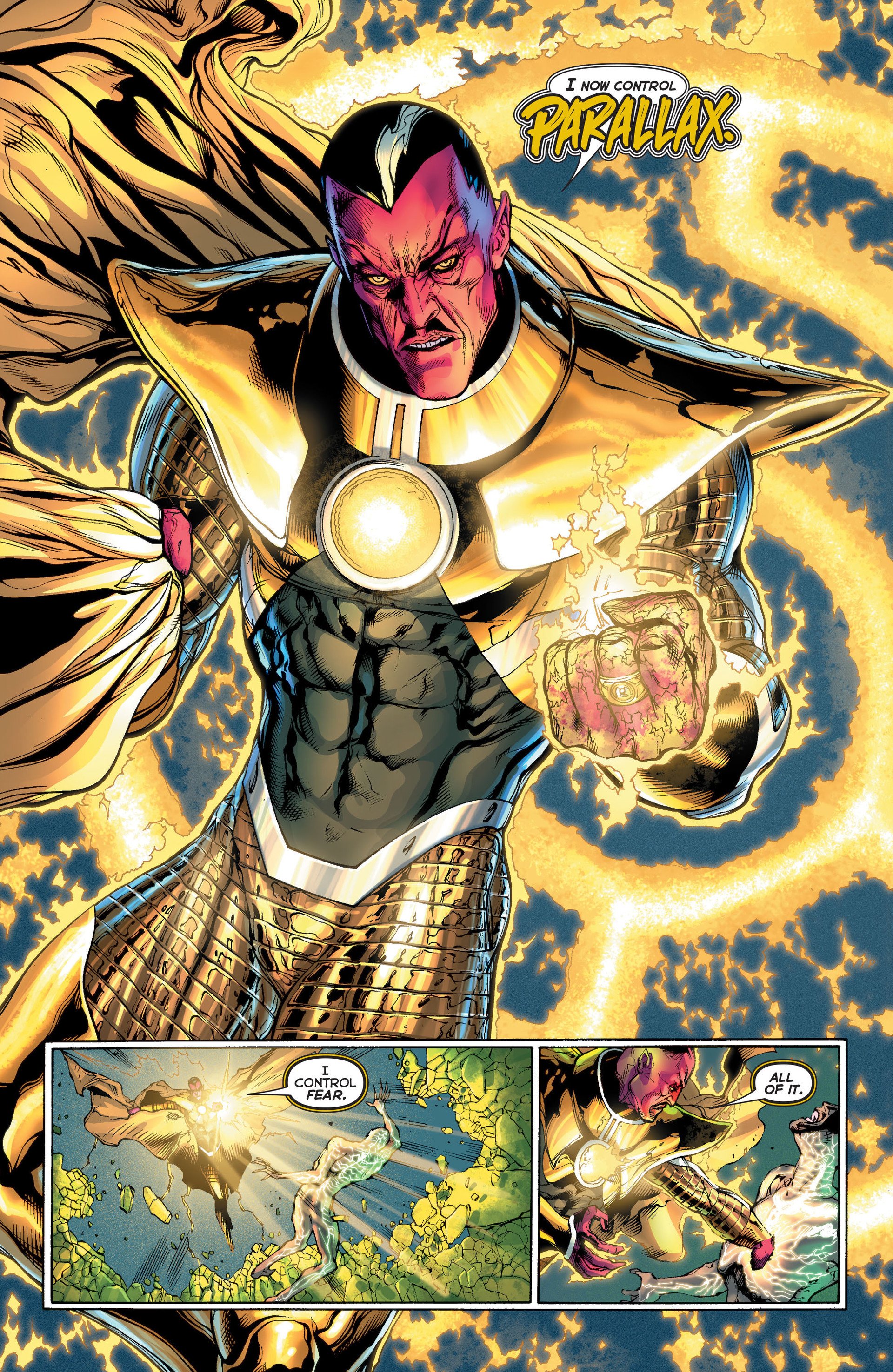 Sinestro Art