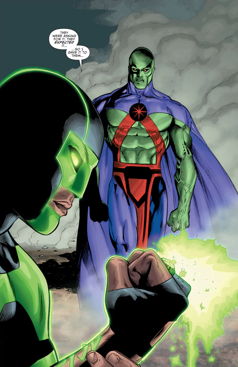 Comic Martian Manhunter Image