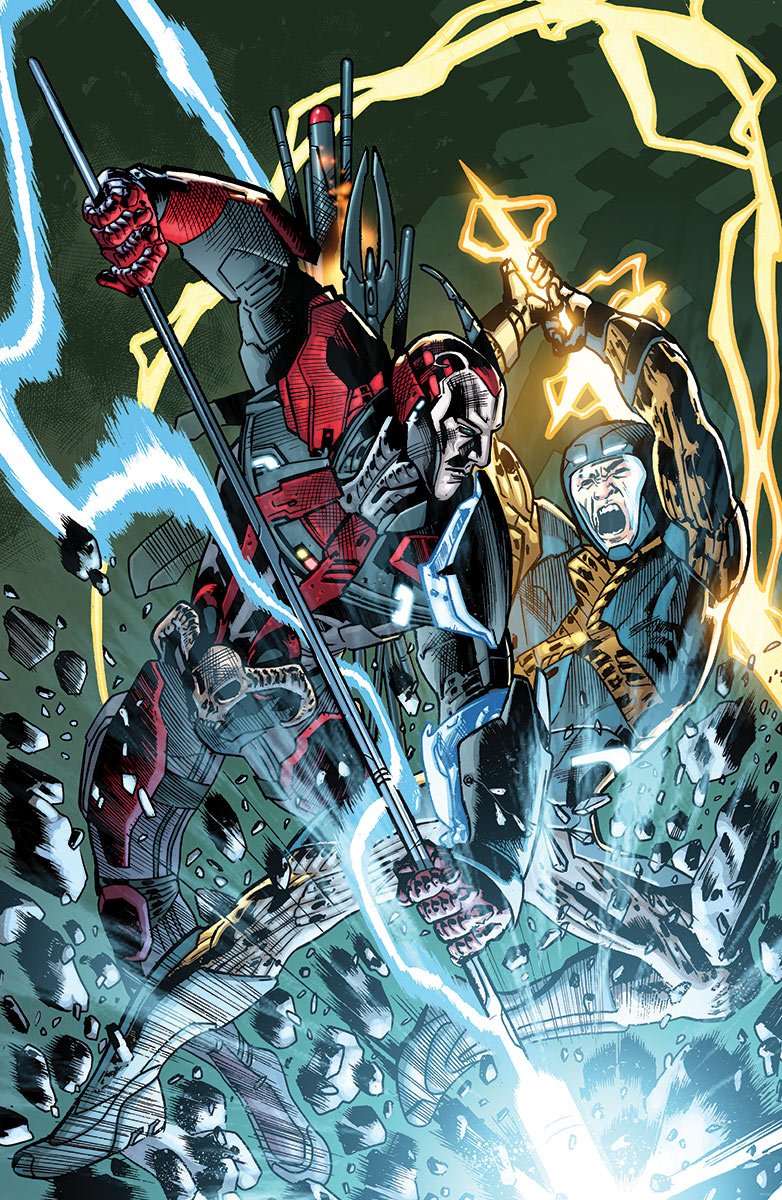 Download Comic Armor Hunters Art