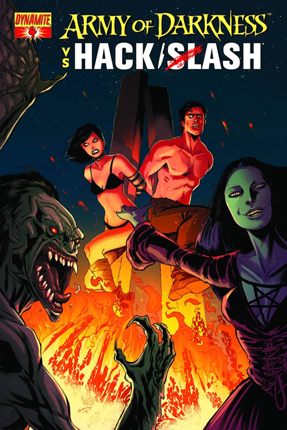 Download Comic Army Of Darkness Vs. Hack/Slash Art