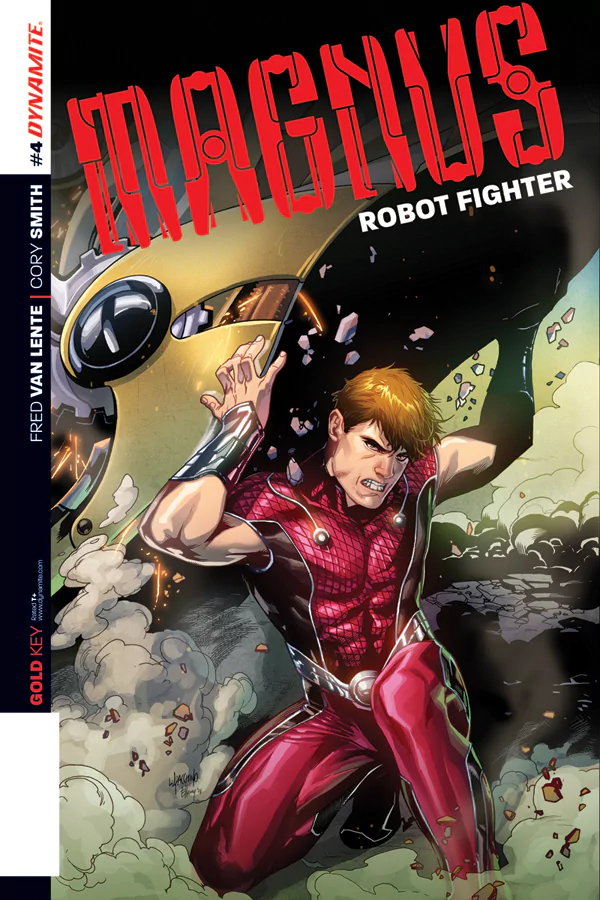 Comic Magnus, Robot Fighter Image