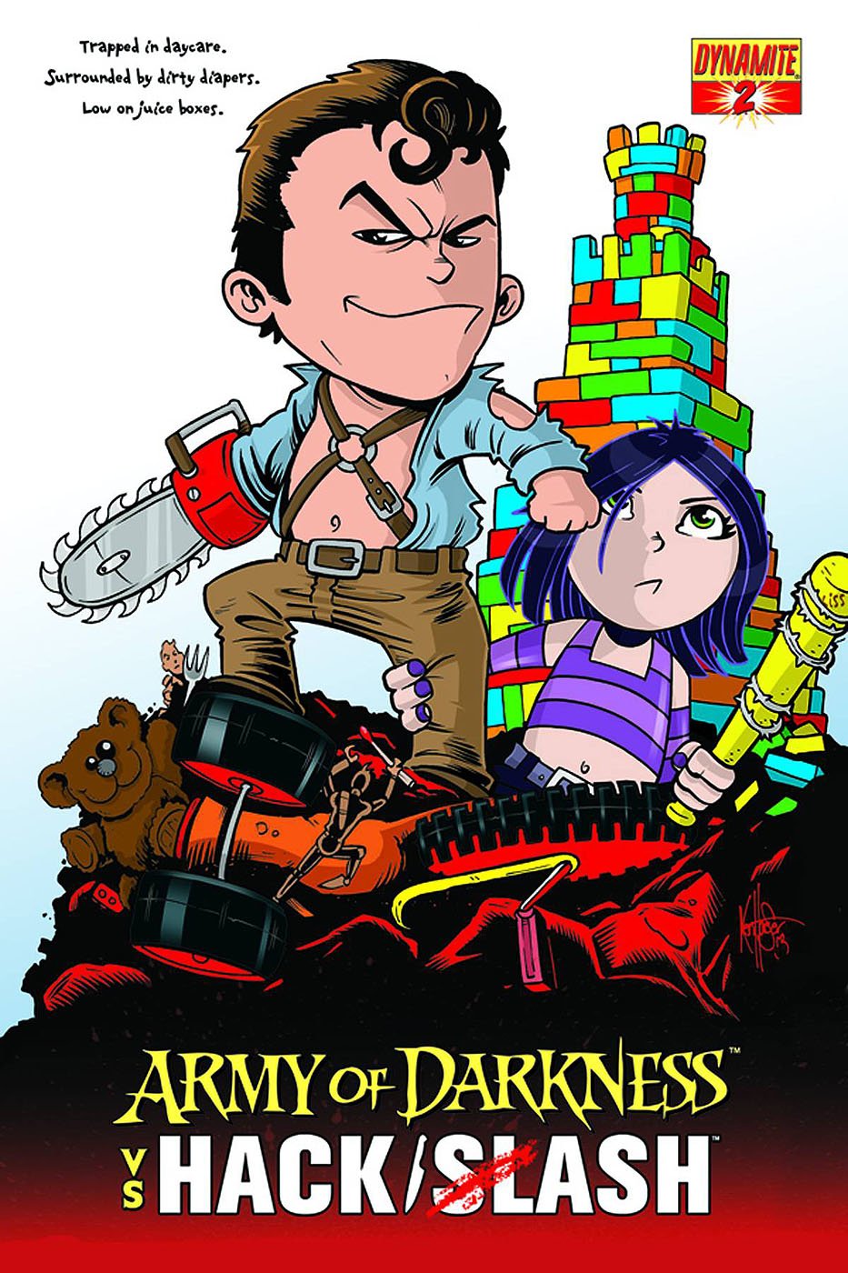 Download Comic Army Of Darkness Vs. Hack/Slash Art