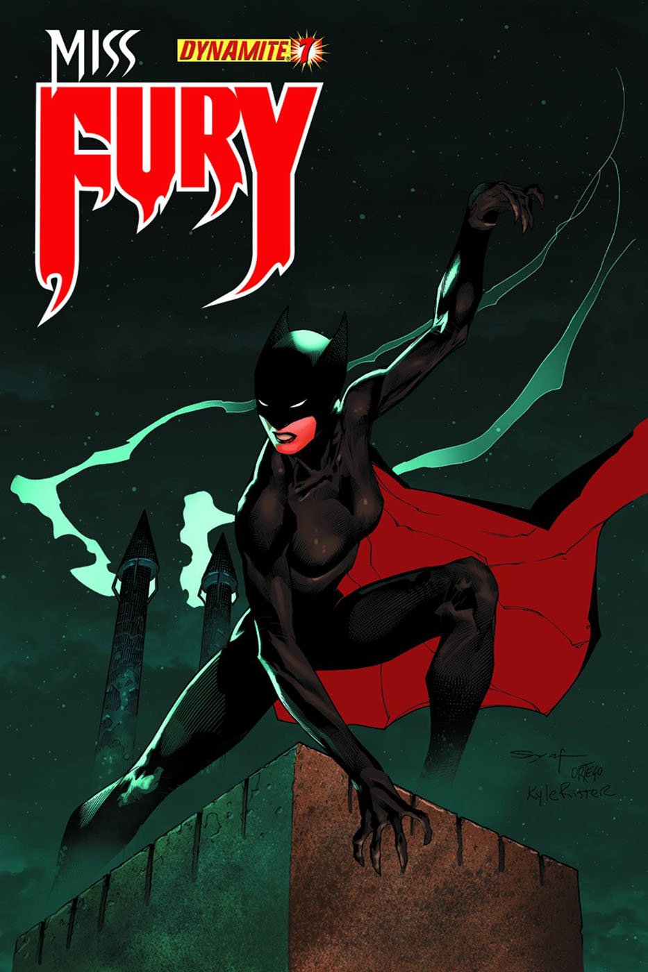 Download Comic Miss Fury Art
