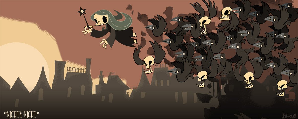 Download Artistic Witch Magic Flying Art