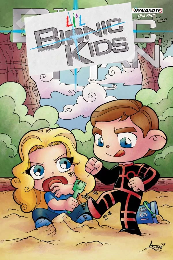 Comic li'l bionic kids Image