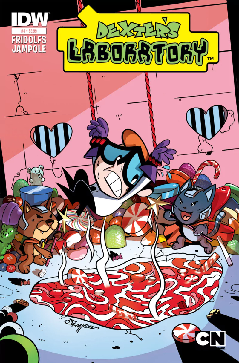 Comic Dexter's Laboratory Image