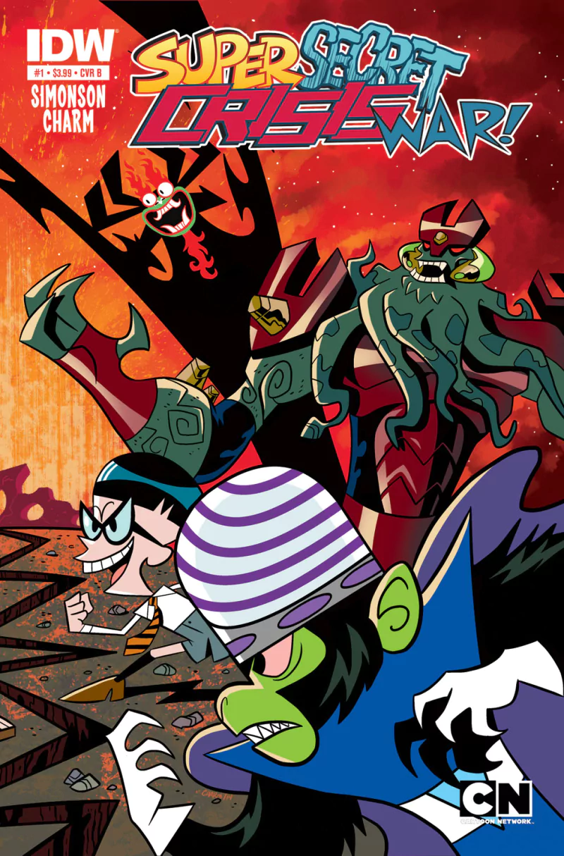 Comic super secret crisis war Image