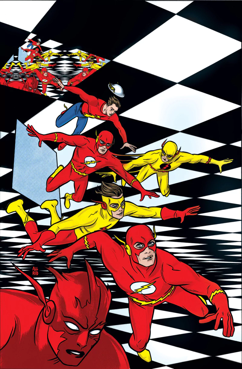DC Comics Barry Allen Wally West Reverse-Flash Professor Zoom Jay Garrick Kid Flash Comic Flash Image