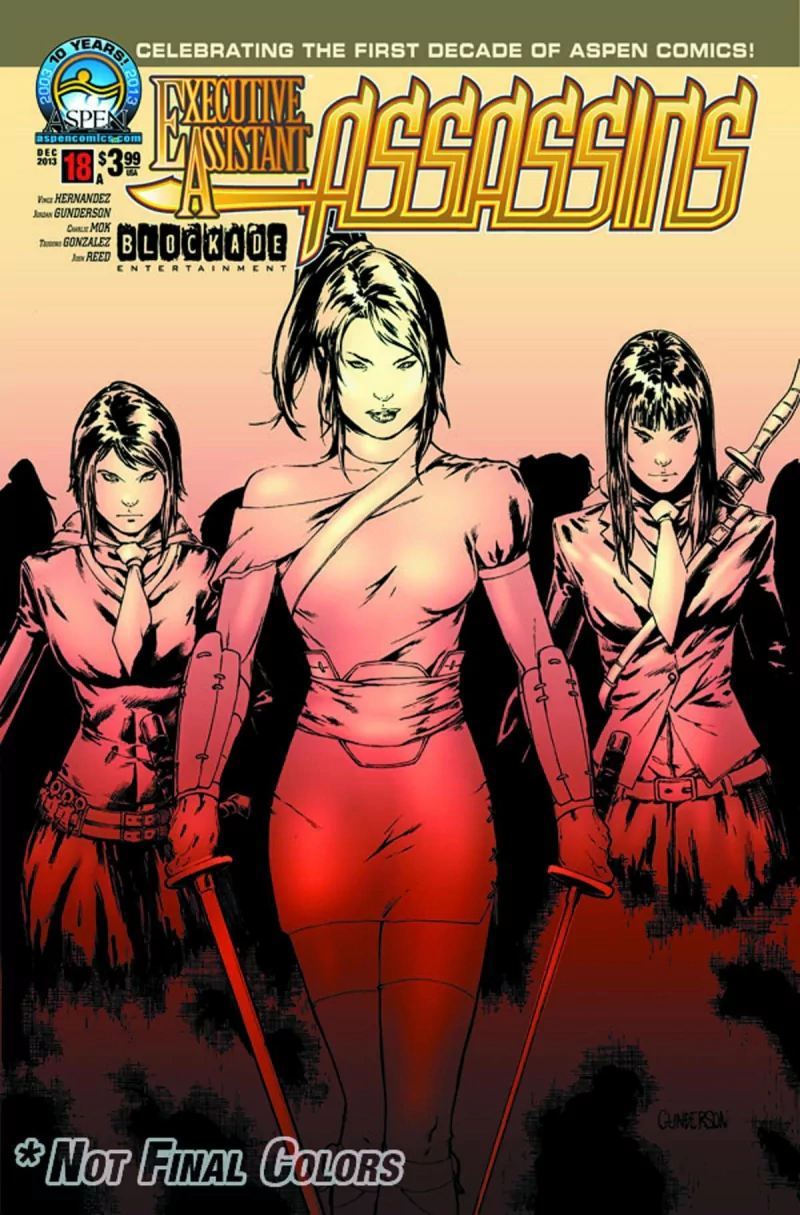 Comic executive assistant: assassins Image