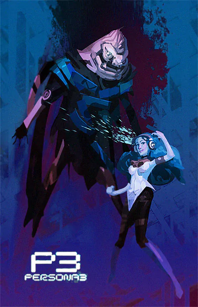  Persona 3 FES Bufu Team by robogabo