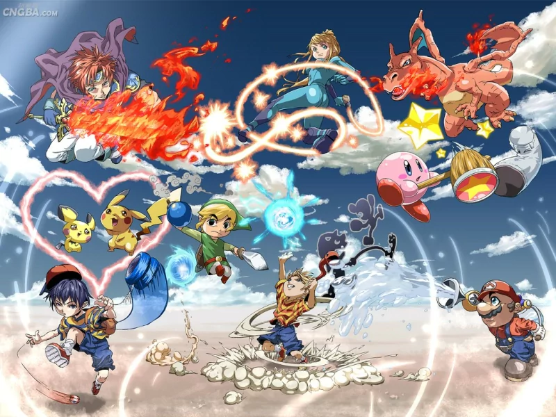 video game smash bros Image