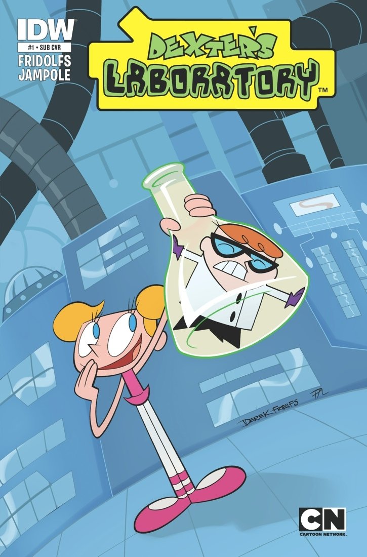 Download Comic Dexter's Laboratory Art