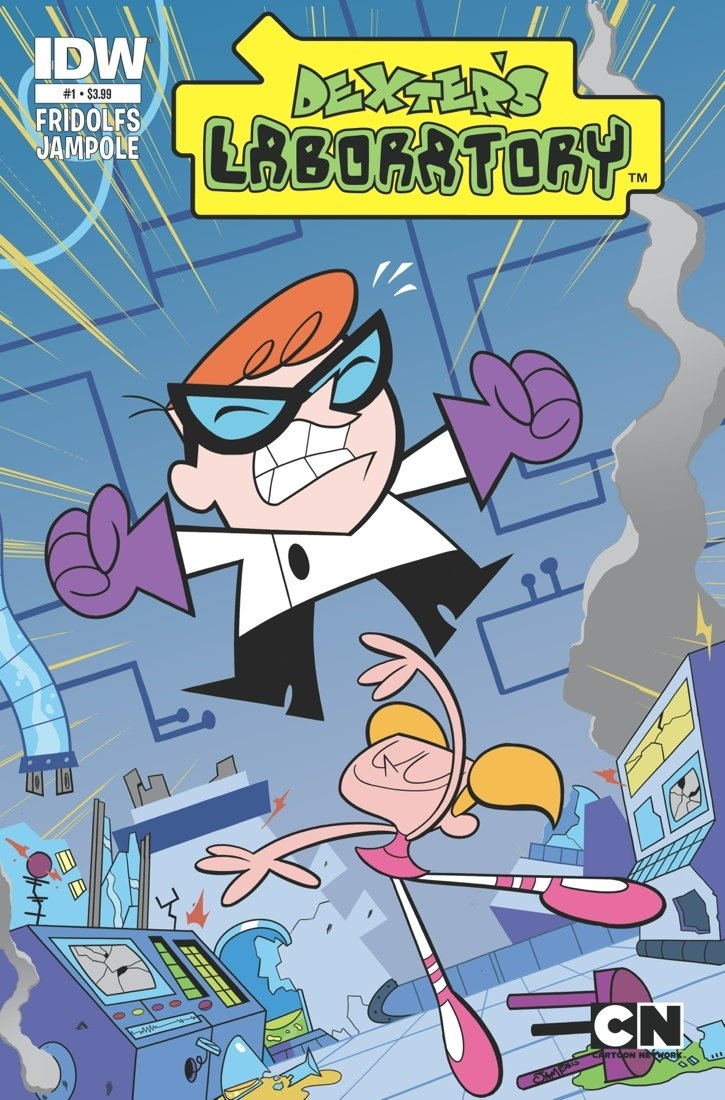 Download Comic Dexter's Laboratory Art