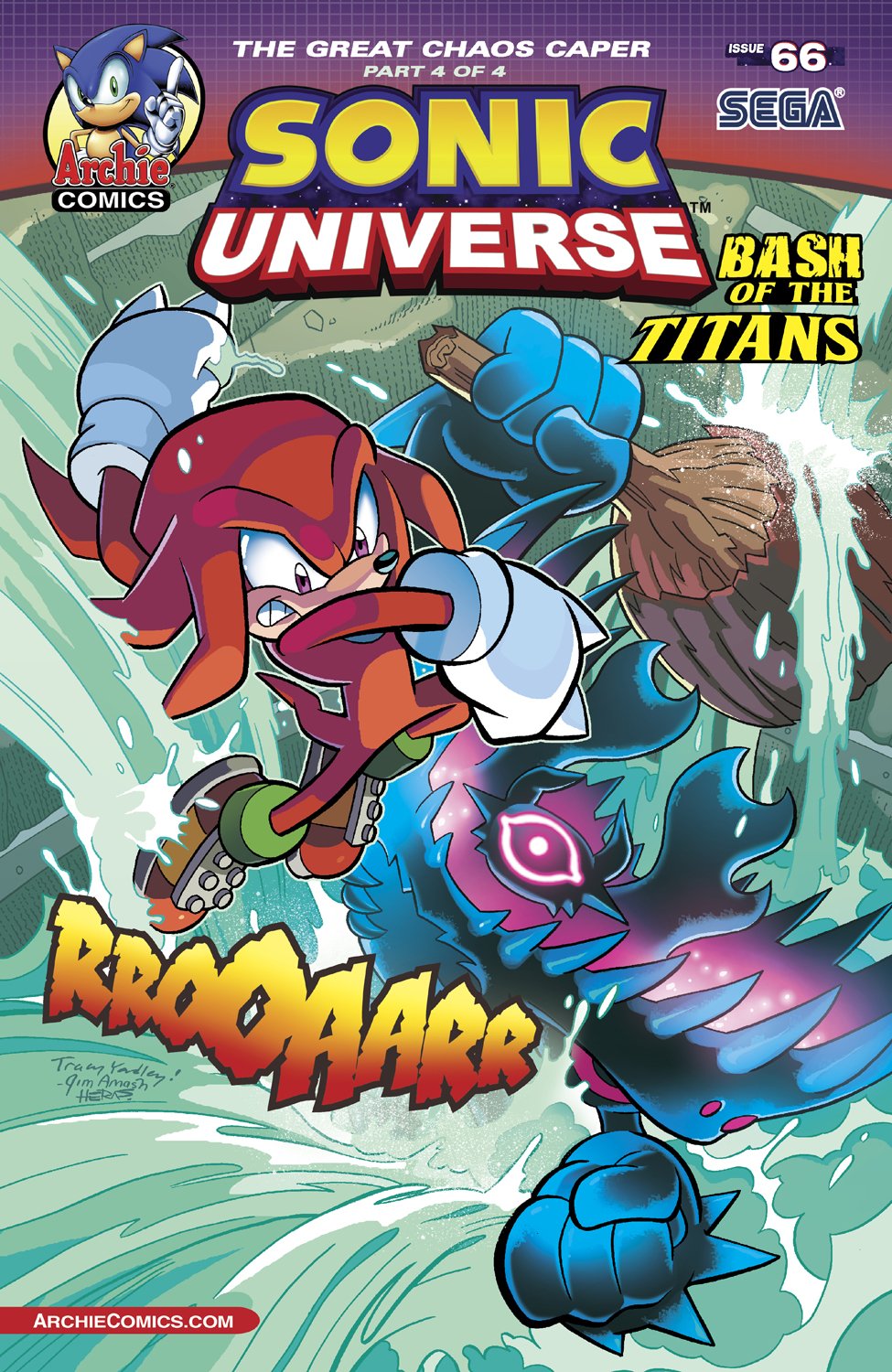 Download Archie Comics Sonic The Hedgehog Knuckles The Echidna Comic Sonic Universe Art