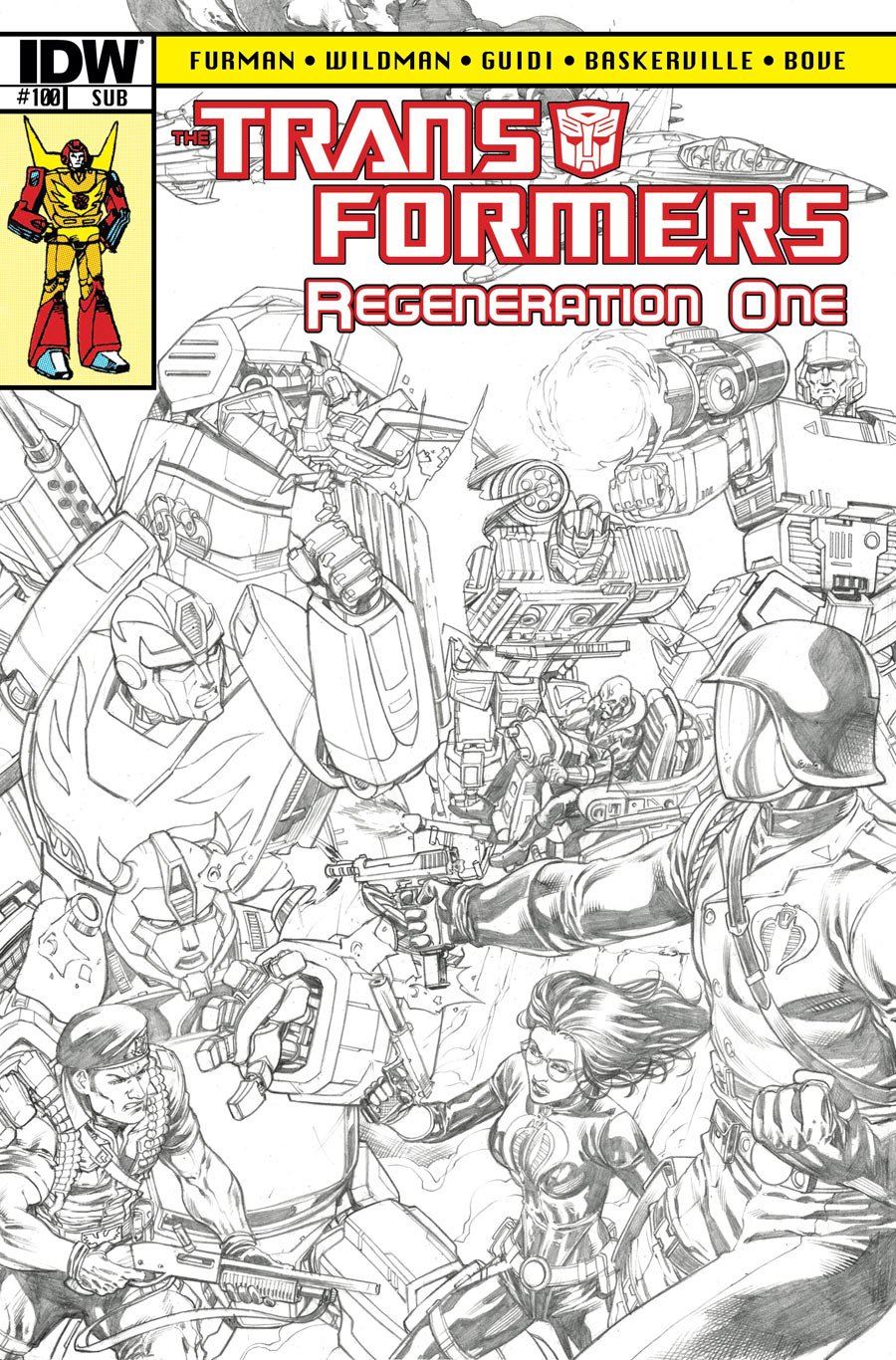 Download Comic Transformers: Regeneration One Art