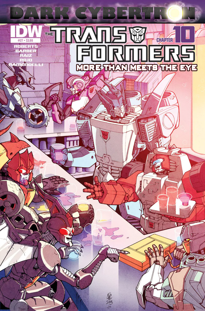 Comic transformers: more than meets the eye Image