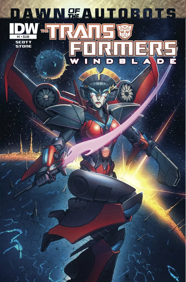 Comic transformers: windblade Image