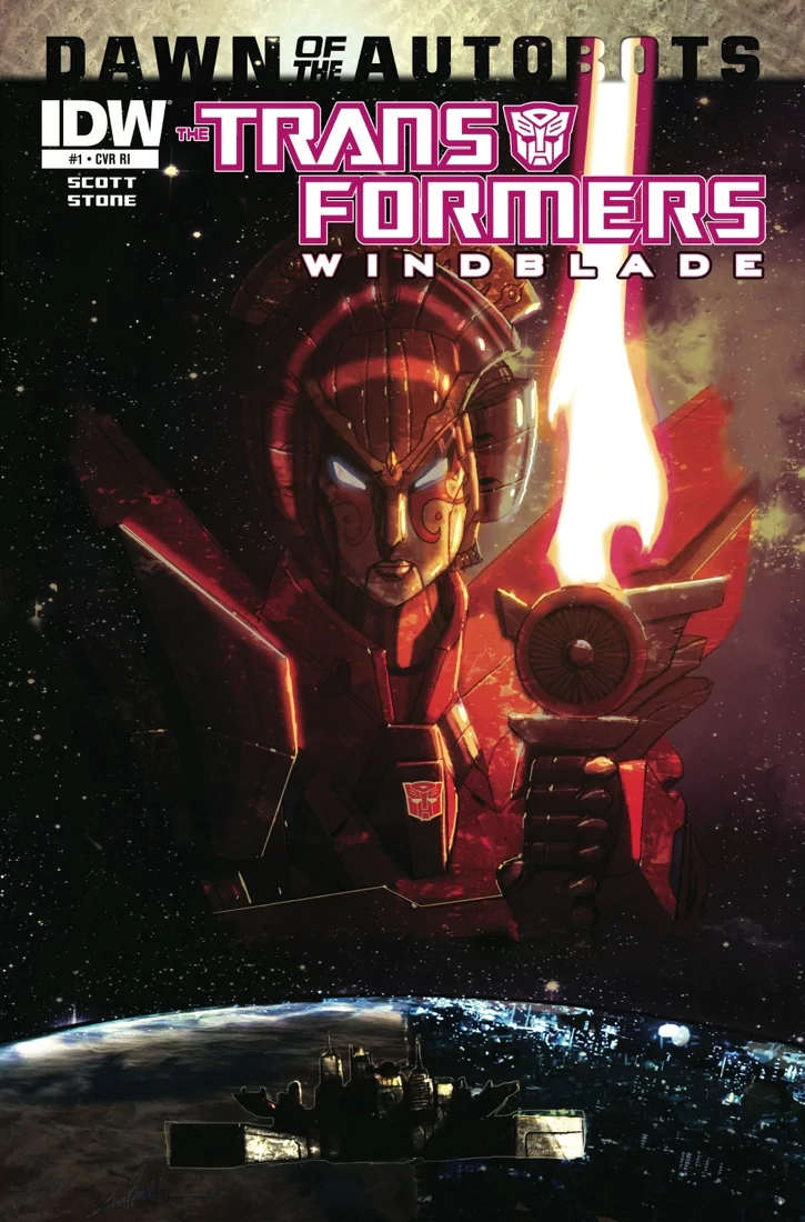 Comic transformers: windblade Image
