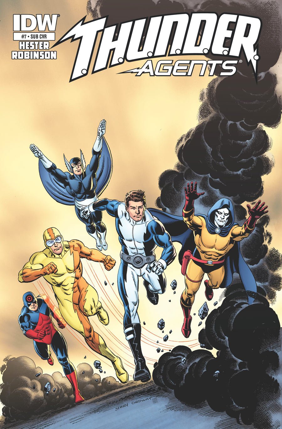 Download Comic Thunder Agents Art