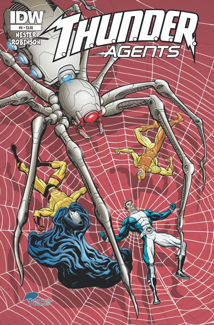 Download Comic Thunder Agents Art