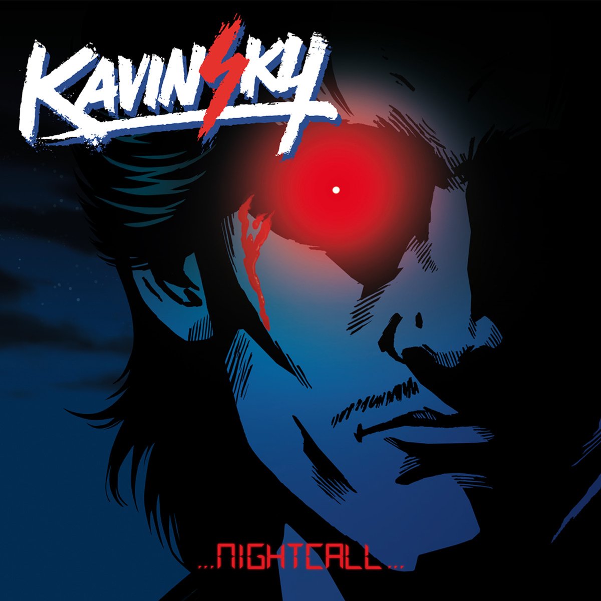 Download Music Kavinsky Nightcall Album Cover Synthwave Art