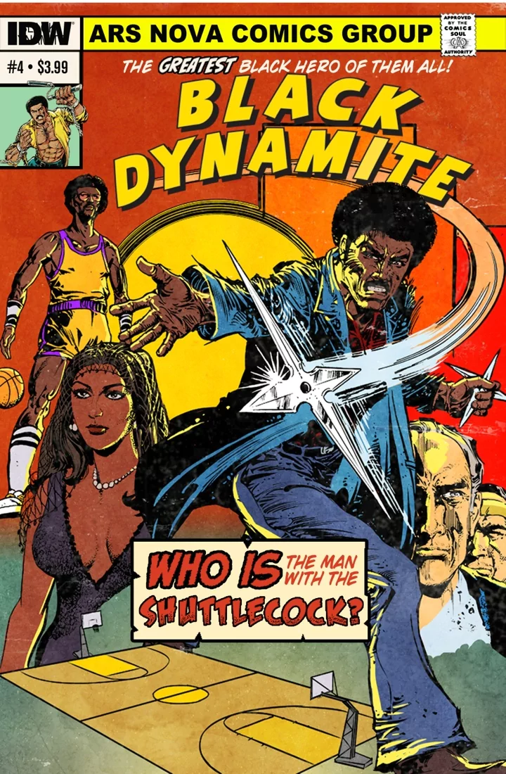 Comic black dynamite Image