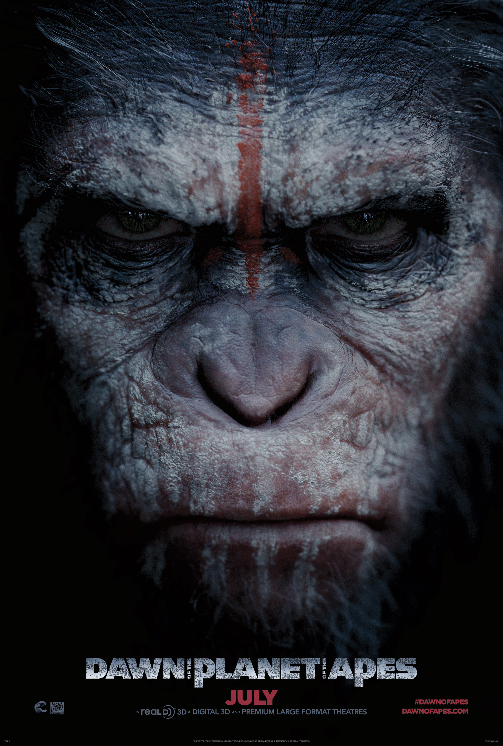 Dawn Of The Planet Of The Apes Art
