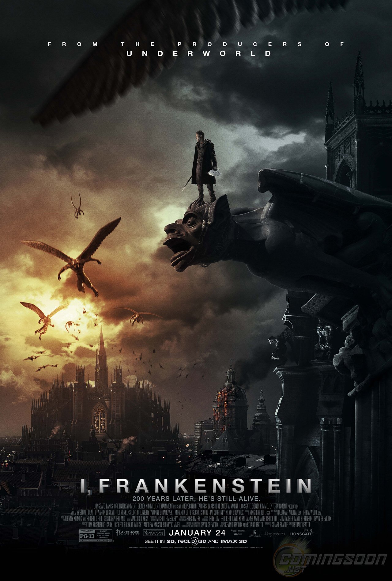 Download Movie I, Frankenstein Art