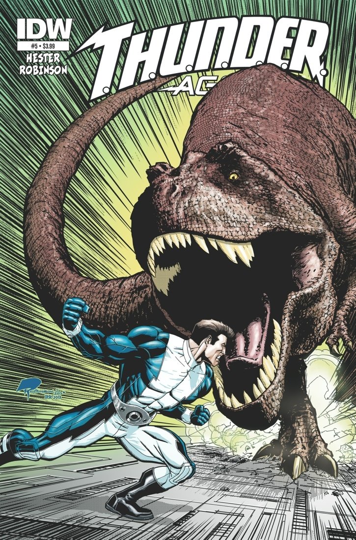 Download Comic Thunder Agents Art