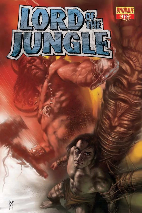 Comic lord of the jungle Image