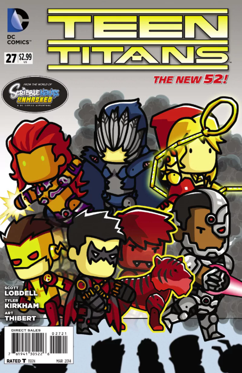 Cassandra Sandsmark The New 52 Bar Torr Cyborg (DC Comics) Kid Flash Beast Boy Wonder Girl Starfire (DC Comics) Raven (DC Comics) Comic Teen Titans Image