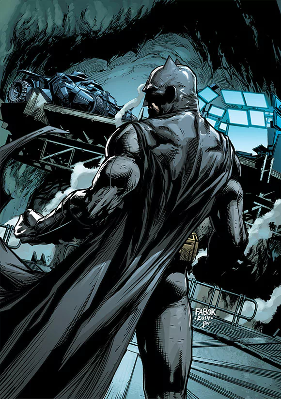 Comic batman: futures end Image