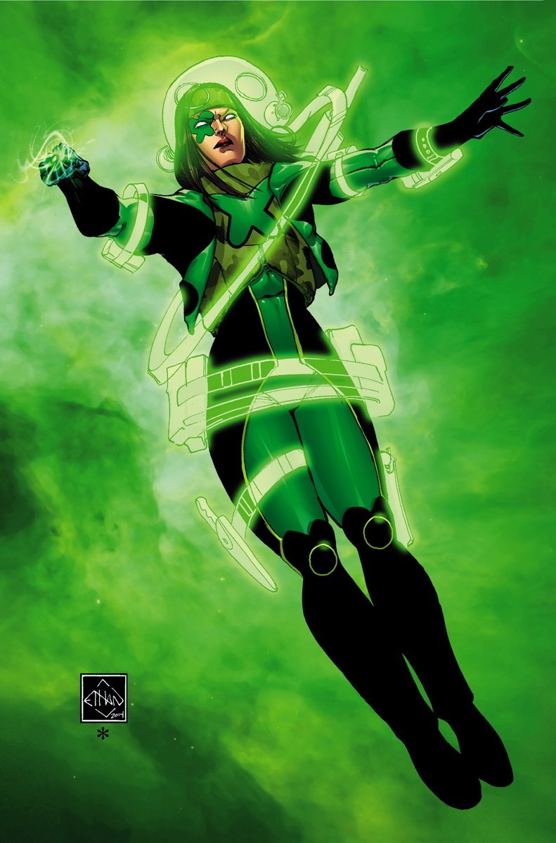 Download Green Lantern Jessica Cruz (Green Lantern) Comic Justice League Art
