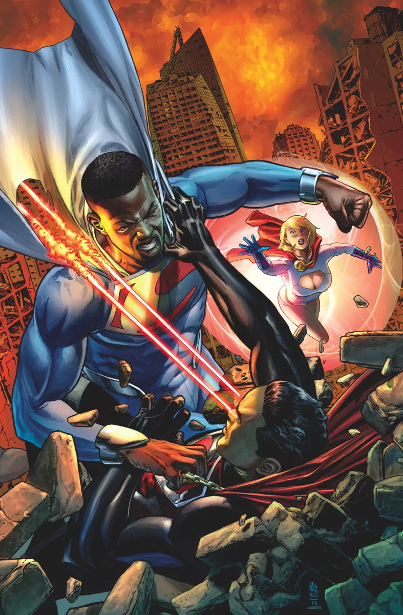 Power Girl Superman Comic earth 2 Image