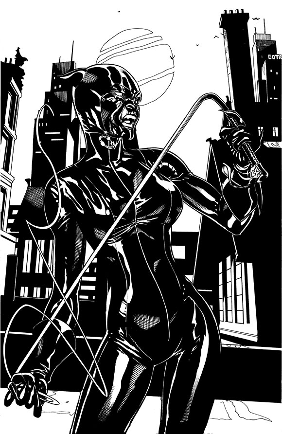 Catwoman: futures end Art