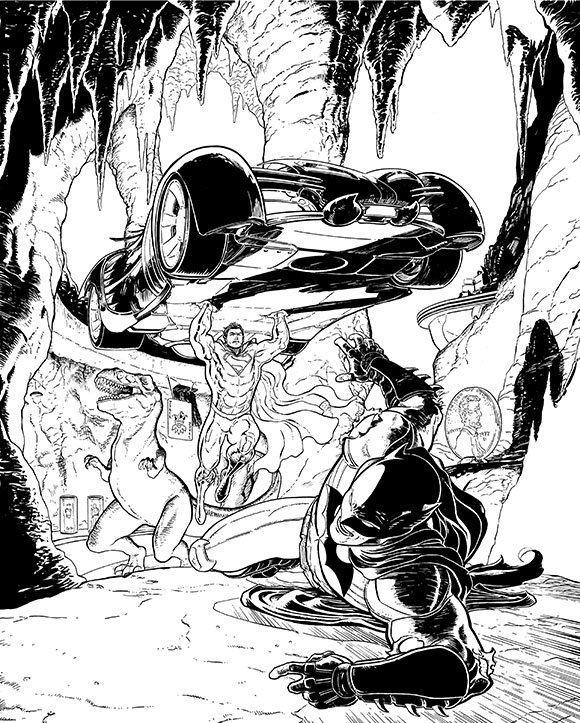 Download Comic Batman/Superman Art