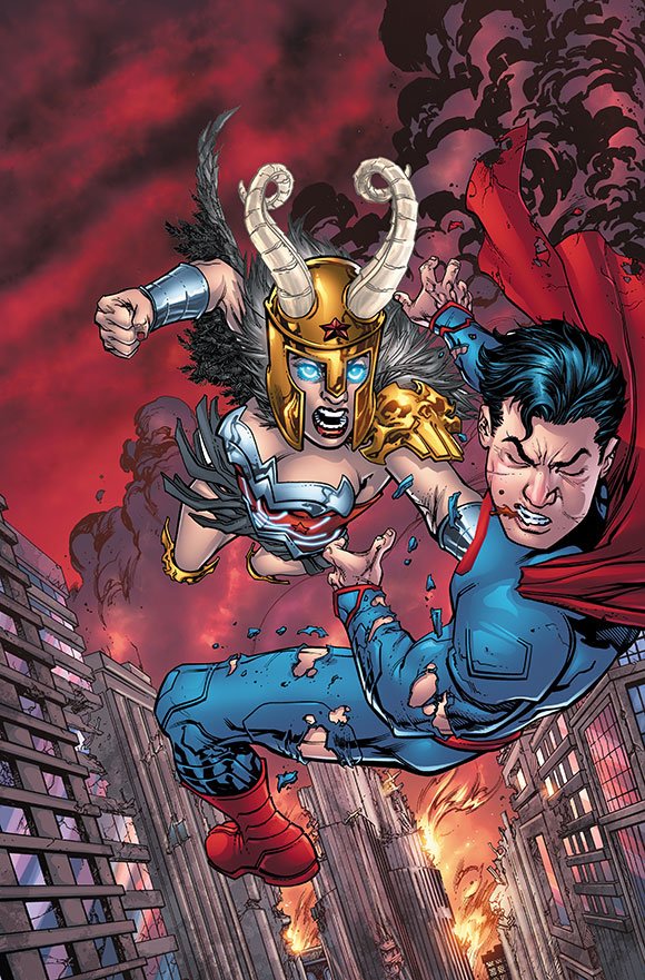 Download Comic Superman/wonder Woman: Futures End Art