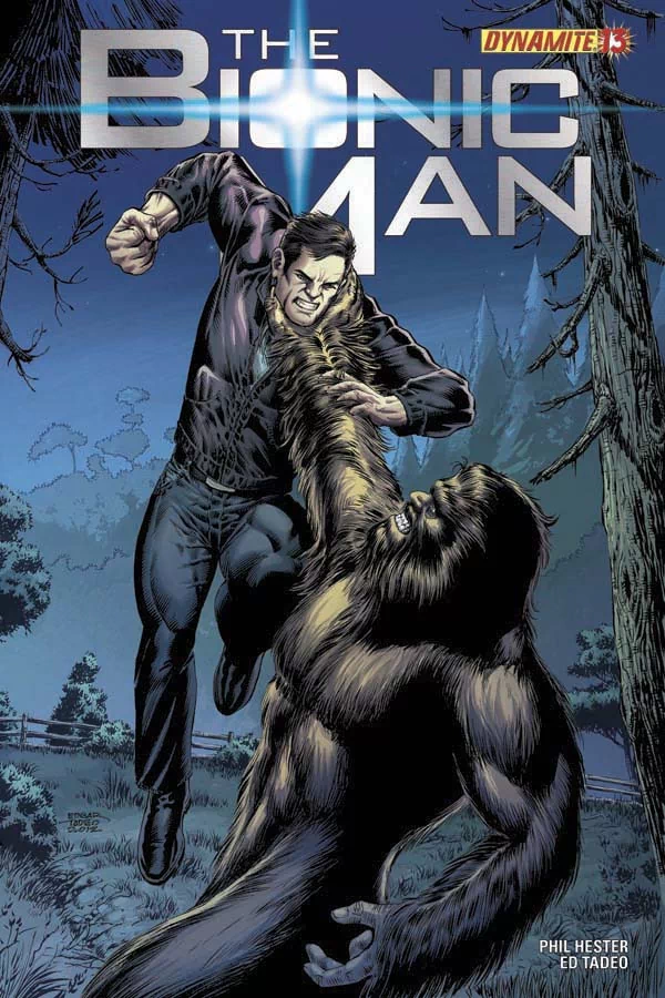 Comic the bionic man Image