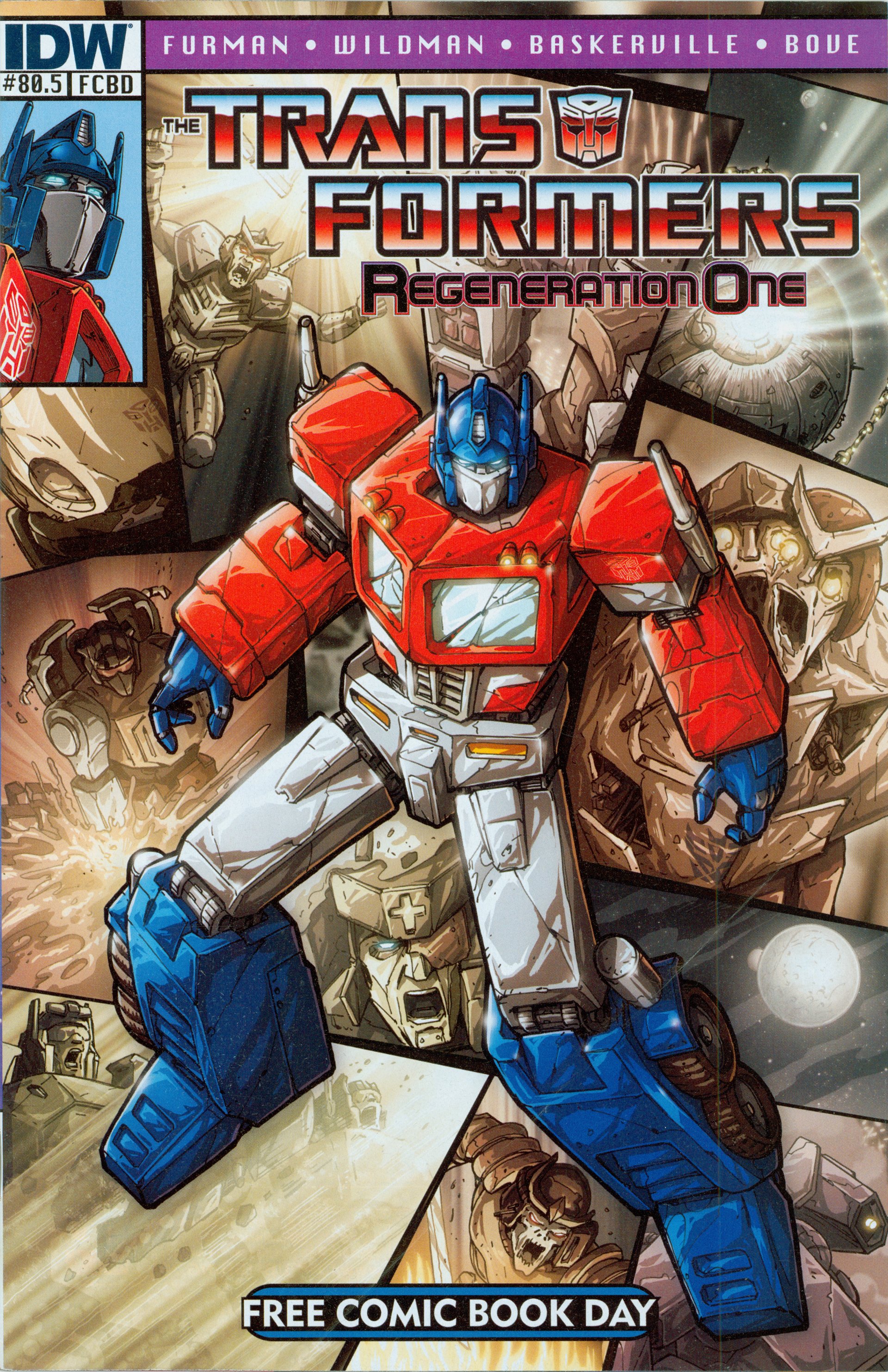 Download Comic Transformers: Regeneration One Art