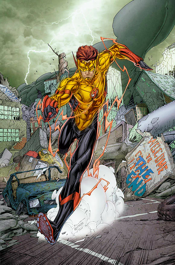 Comic Kid Flash Image