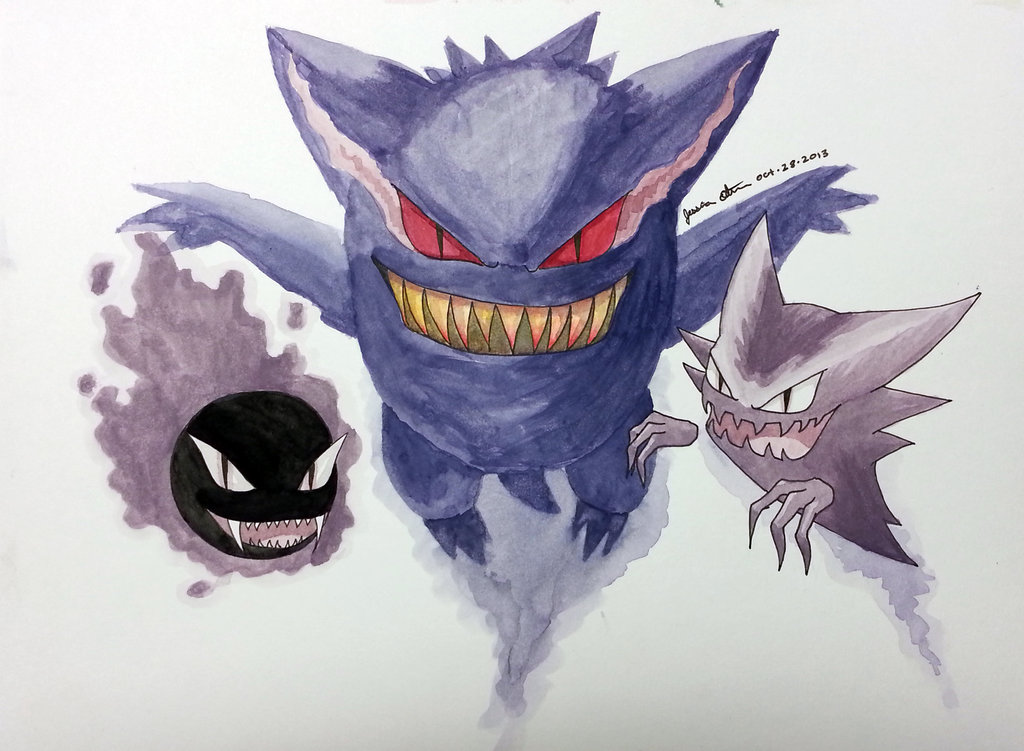 Pokemon Ghastly, Haunter, and Gengar wallpaper #Pokémon #Gengar #Gastly  #Haunter #1080P #wallpaper #hdwallpaper #desktop | Pokemon, Gengar, Mew and  mewtwo