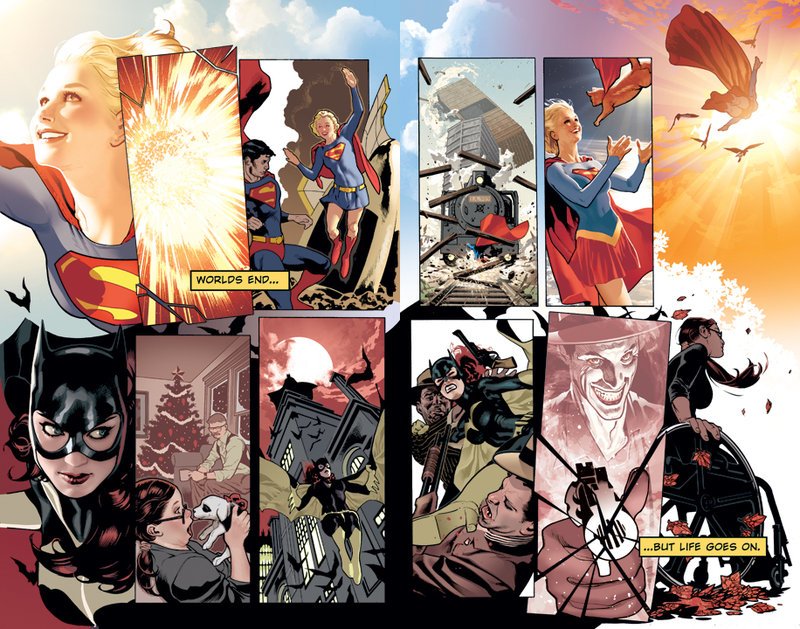 Download Streaky (DC Comics) Barbara Gordon Batgirl Kara Zor‑El Comic Supergirl Art